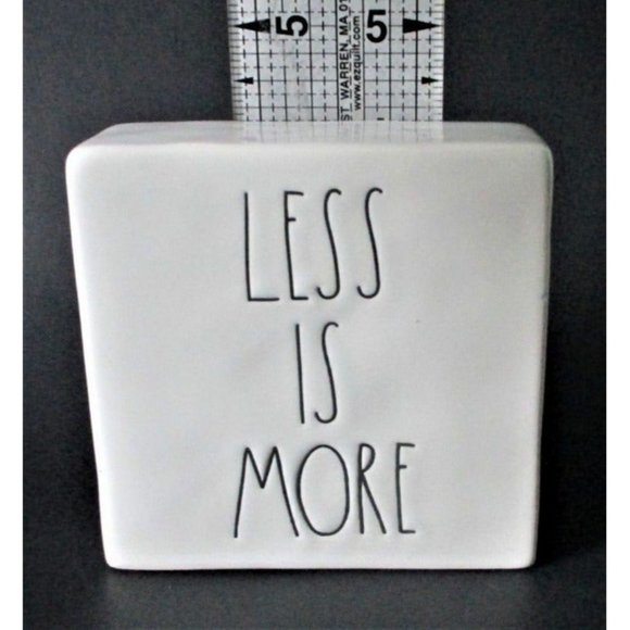 Rae Dunn More or Less Less or More - Picture 4 of 5